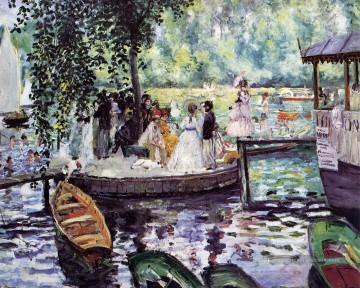 la grenouillere1 Pierre Auguste Renoir Peinture à l'huile